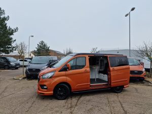 Transit custom pop up